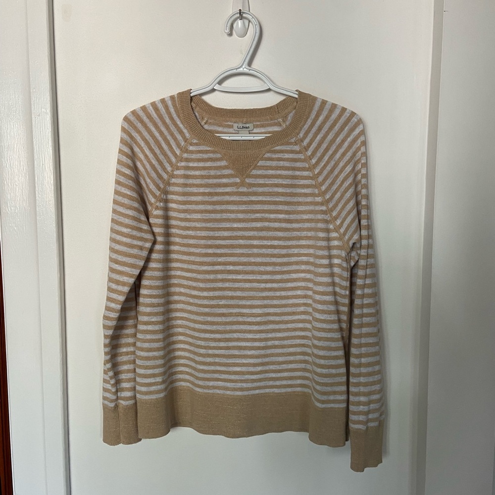 L.L. Bean cotton Crewneck Sweater